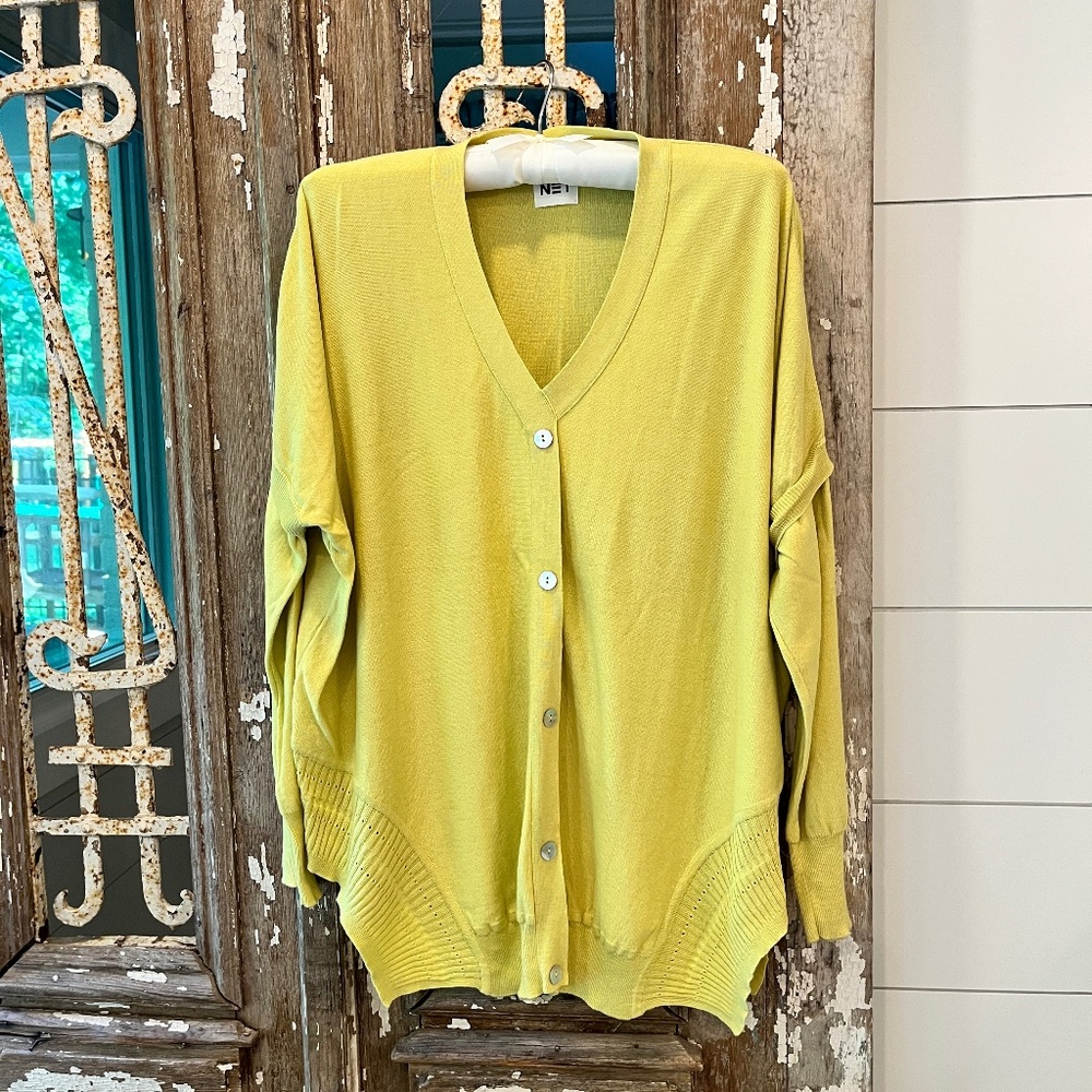 Planet Pima Cotton Lightweight Sweater - EXCELLENT CONDITION - One Size